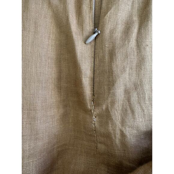 Fabiana Pigna Linen Tiered Midi Dress - Picture 14 of 14